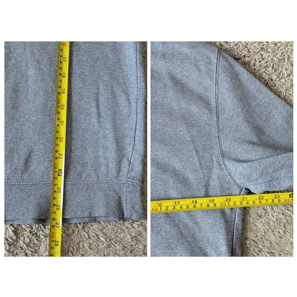 RVCA Sweatshirt Men M Gray Native American Graphic Indian-Chief Skater Steetwear